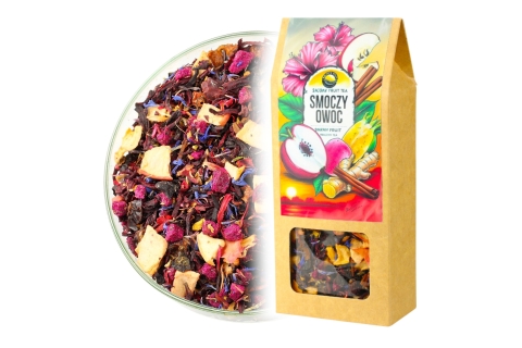 Herbata Owocowa SMOCZY OWOC (KT) (50g) Dragon Fruit | Orzeźwiająca Egzotyka